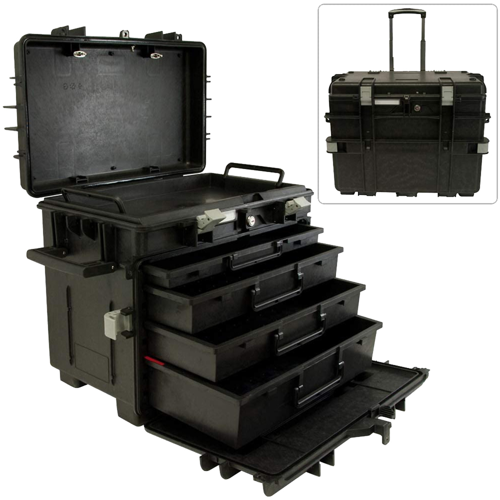Gray Tools, Industrial Mobile Tool Chest With 4 Drawers, Model# 941004